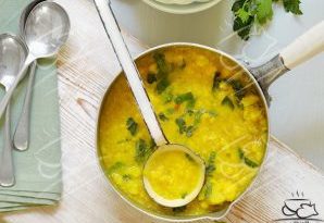 سوپ گل کلم ، سیر و زردچوبه