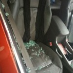 حمله‌ موتورسواران به ماشین حامد زمانی