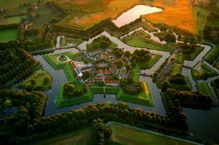 قلعه بورتانگ،قلعه ای ستاره ای شکل و بسیار زیبا