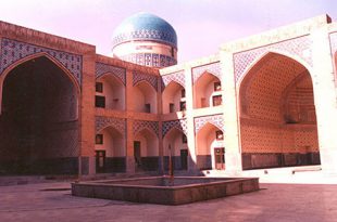 مدرسه دو در از بناهای تاریخی مشهد