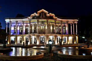 عمارت شاپوری ، عمارتی با باغ ایرانی اروپایی در شیراز