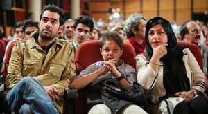 شهاب حسینی و همسر و فرزند