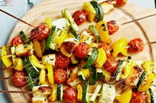 کباب سبزیجات یونانی