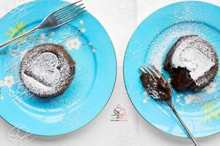 فوندانت کیک موکا (برای ولنتاین)