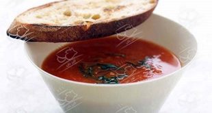سوپ سبزیجات کبابی