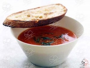 سوپ سبزیجات کبابی