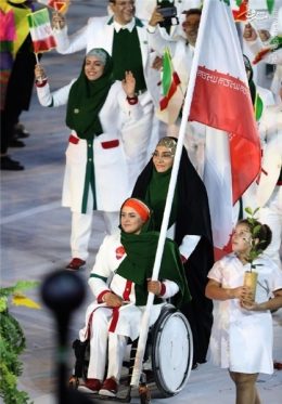 پرچمدار ویژه کاروان ایران در المپیک
